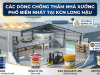 Các Dòng Chống Thấm Nhà Xưởng Phổ Biến Nhất Tại KCN Long Hậu — So Sánh & Chọn Đúng Loại 2026