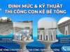 Định Mức & Kỹ Thuật Thi Công Con Kê Bê Tông Chuẩn Kỹ Sư Tại Quận 7 - Nhà Bè