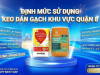 Định Mức Keo Dán Gạch Quận 8: 1 Bao Dán Được Bao Nhiêu M2