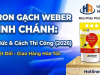 Phân Phối Bột Chà Ron Weber Sỉ Cho Thầu Thợ Khu Vực Bình Chánh