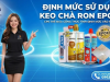 Công Thức Tính Định Mức Keo Chà Ron Epoxy — 1 Tuýp Chà Được Bao Nhiêu M2
