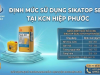 Định Mức SikaTop Seal 107 - 1 Bộ Dùng Được Bao Nhiêu M2 Cho KCN Hiệp Phước