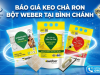 Báo Giá Keo Chà Ron Bột Weber Tại Bình Chánh | Đại Lý Cấp 1 Hồng Ngát