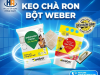 Keo Chà Ron Bột Weber Là Gì? Tại Sao Thợ Thầu Cần Giuộc Khuyên Dùng Keo Weber?
