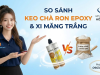 So Sánh Keo Chà Ron Epoxy (Keo Chít Mạch 2 Thành Phần) & Xi Măng Trắng: Đâu Là Giải Pháp Chống Ố Vàng Vĩnh Viễn?
