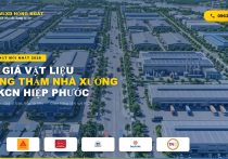 Báo Giá Vật Liệu Chống Thấm Nhà Xưởng Tại KCN Hiệp Phước Mới Nhất 2026