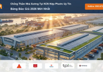 Giải Pháp Chống Thấm Nhà Xưởng KCN Hiệp Phước — Bảng Báo Giá Mới Nhất