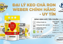 Đại Lý Keo Chà Ron Weber Chính Hãng Cấp 1 Tại Nhà Bè - Quận 7 & TP.HCM