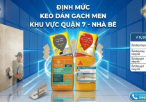 1 Bao Keo Dán Gạch Men Được Bao Nhiêu M2? Bảng Tra Nhanh Theo Kích Thước