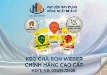 Báo Giá Keo Chà Ron Weber 2026: Bảng Màu, Định Mức & Đại Lý Cấp 1 Uy Tín