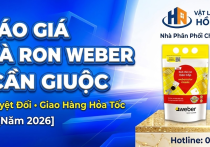 Báo Giá Bột Chà Ron Weber Chống Thấm Tuyệt Đối — Đại Lý Cần Giuộc