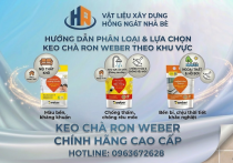 Phân Loại Các Dòng Keo Chà Ron Bột Weber: Cách Chọn Chuẩn Cho Thợ, Chủ Nhà Quận 7 - Nhà Bè