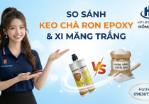 So Sánh Keo Chà Ron Epoxy (Keo Chít Mạch 2 Thành Phần) & Xi Măng Trắng: Đâu Là Giải Pháp Chống Ố Vàng Vĩnh Viễn?