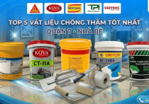 Các Dòng Vật Liệu Chống Thấm Quận 7 Nhà Bè — Chuẩn Kỹ Sư Tư Vấn
