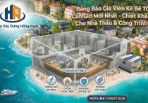 Bảng Báo Giá Viên Kê Bê Tông Cần Giờ Mới Nhất - Chiết Khấu Cao Cho Nhà Thầu & Công Trình Lớn