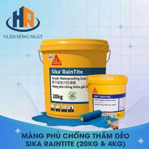 CHỐNG THẤM SIKA RAINTITE TẠI VLXD HỒNG NGÁT NHÀ BÈ 