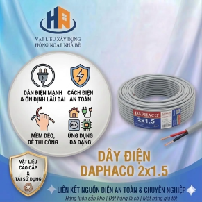 Dây Điện DAPHACO 2X1.5