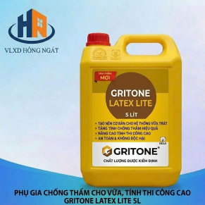 PHỤ GIA CHỐNG THẤM GRITONE LATEX LITE