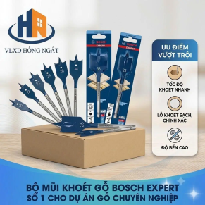 MŨI KHOÉT GỖ BOSCH CHÍNH HÃNG TẠI VLXD HỒNG NGÁT NHÀ BÈ 