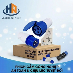 PHÍCH CẮM CÔNG NGHIỆP TẠI VLXD HỒNG NGÁT NHÀ BÈ 