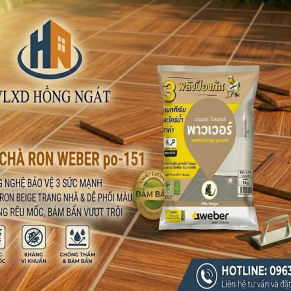 KEO CHÀ RON WEBER PO-151 TẠI VLXD HỒNG NGÁT NHÀ BÈ