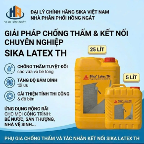 SIKA LATEX TH TẠI VLXD HỒNG NGÁT NHÀ BÈ 