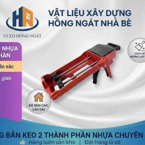 SÚNG BẮN KEO 2 TP NHỰA
