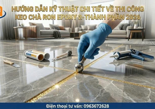 Hướng Dẫn Cách Thi Công Keo Chà Ron Epoxy 2 Thành Phần Chi Tiết Chuẩn Kỹ Thuật Dự Án — Hướng Dẫn Từng Bước Từ Chuyên Gia 2026