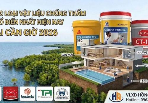 Phân Loại Vật Liệu Chống Thấm — Các Loại Vật Liệu Chống Thấm Phổ Biến Nhất Hiện Nay Tại Cần Giờ 2026