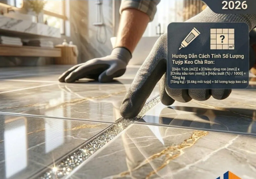 Định Mức Keo Chà Ron Epoxy 2 Thành Phần Cho 1m2 Sàn Gạch — Cách Tính 1 Tuýp Chà Được Bao Nhiêu M2 và Bảng Báo Giá Chi Tiết 2026