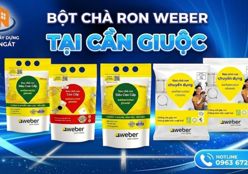 Cẩm Nang Chọn Màu & Loại Bột Chà Ron Weber Phù Hợp Với Màu Gạch
