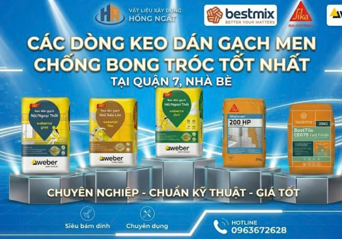 Top Keo Dán Gạch Men Chống Bong Tróc Tốt Nhất Cho Nhà Tắm & Phòng Khách