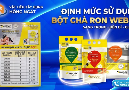 Định Mức Bột Chà Ron Weber: 1Kg Làm Được Bao Nhiêu M2? | Báo Giá Sỉ Cần Giuộc