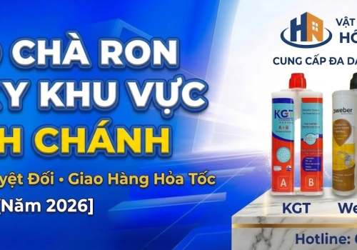 Giá Keo Chà Ron 2 Thành Phần Sỉ Cho Thầu Thợ Bình Chánh — Chiết Khấu Đại Lý