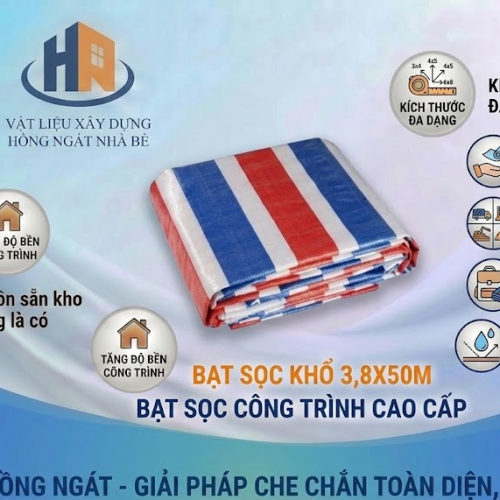 BẠT SỌC TẠI VLXD HỒNG NGÁT NHÀ BÈ 