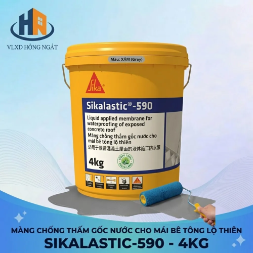 CHỐNG THẤM SIKALASTIC 590 TẠI VLXD HỒNG NGÁT NHÀ BÈ 