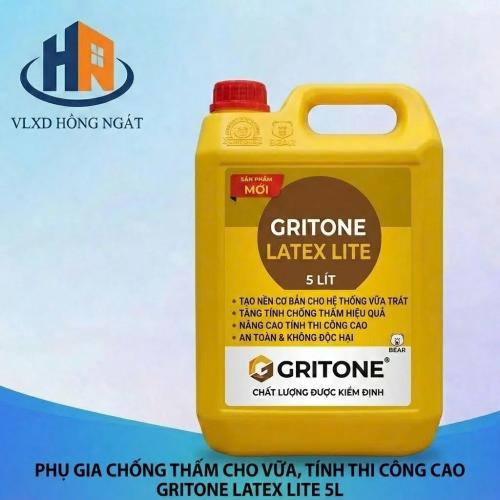 PHỤ GIA CHỐNG THẤM GRITONE LATEX LITE