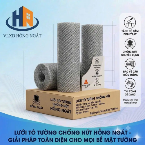 LƯỚI TÔ TƯỜNG TẠI VLXD HỒNG NGÁT NHÀ BÈ