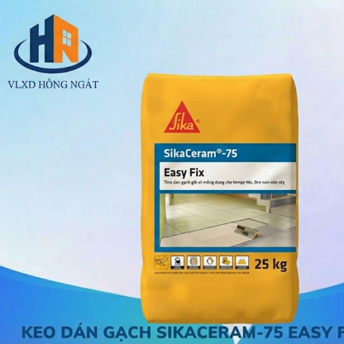 KEO DÁN GẠCH SIKA 75 EASY FIX TẠI VLXD HỒNG NGÁT NHÀ BÈ 