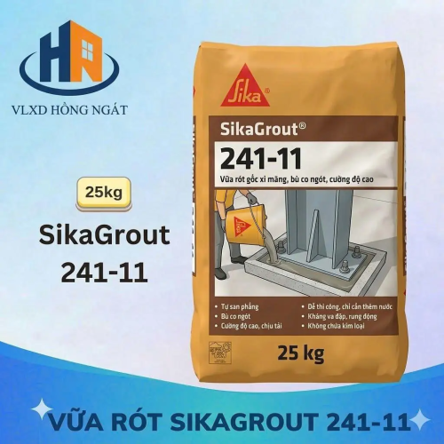 SIKA GROUT 214-11 TẠI VLXD HỒNG NGÁT NHÀ BÈ 