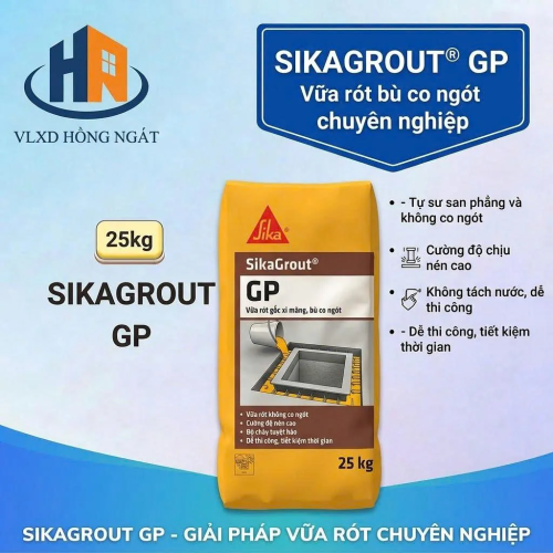SIKAGROUT GP TẠI VLXD HỒNG NGÁT NHÀ BÈ 