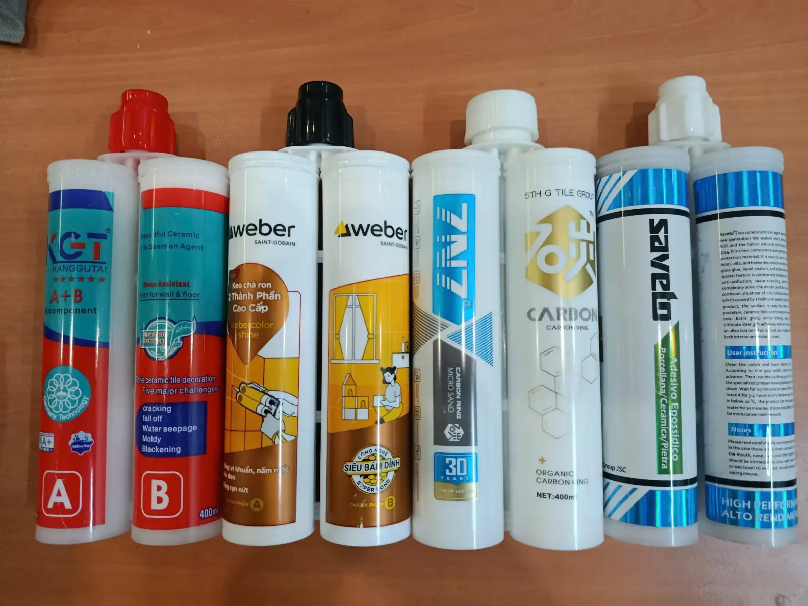 Các Dòng Keo Chà Ron Epoxy Phổ Biến Nhất Hiện Nay
