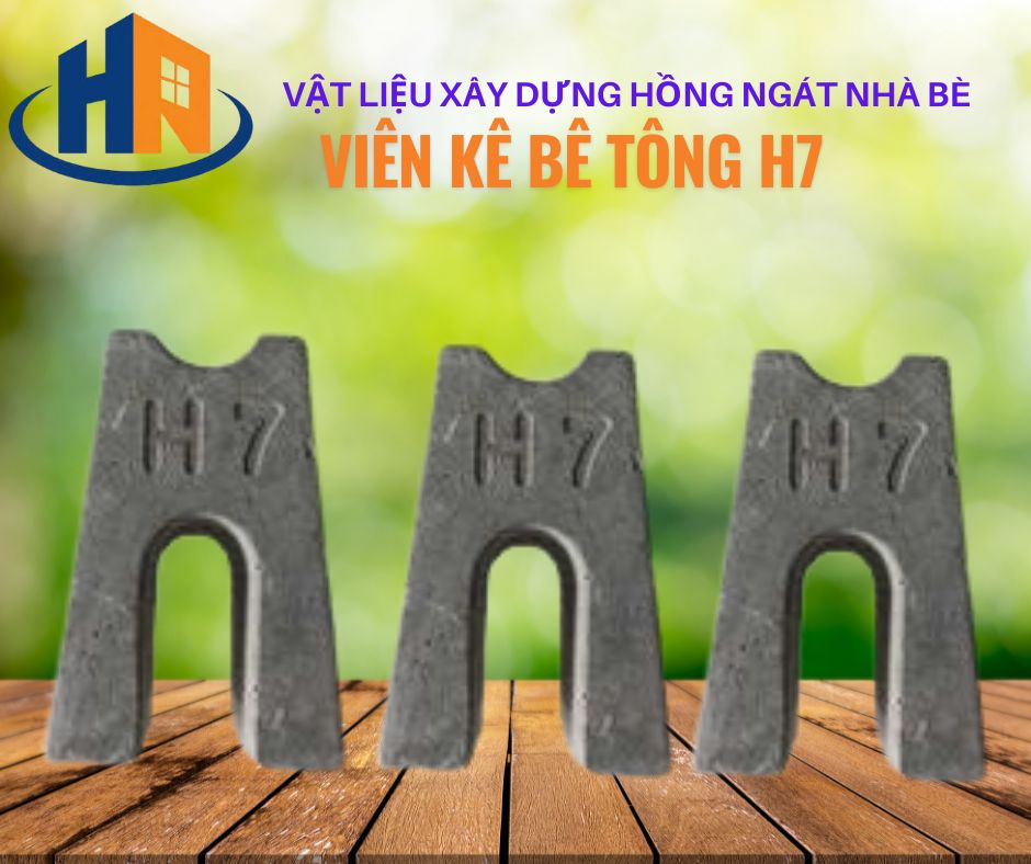 Viên kê bê tông H7