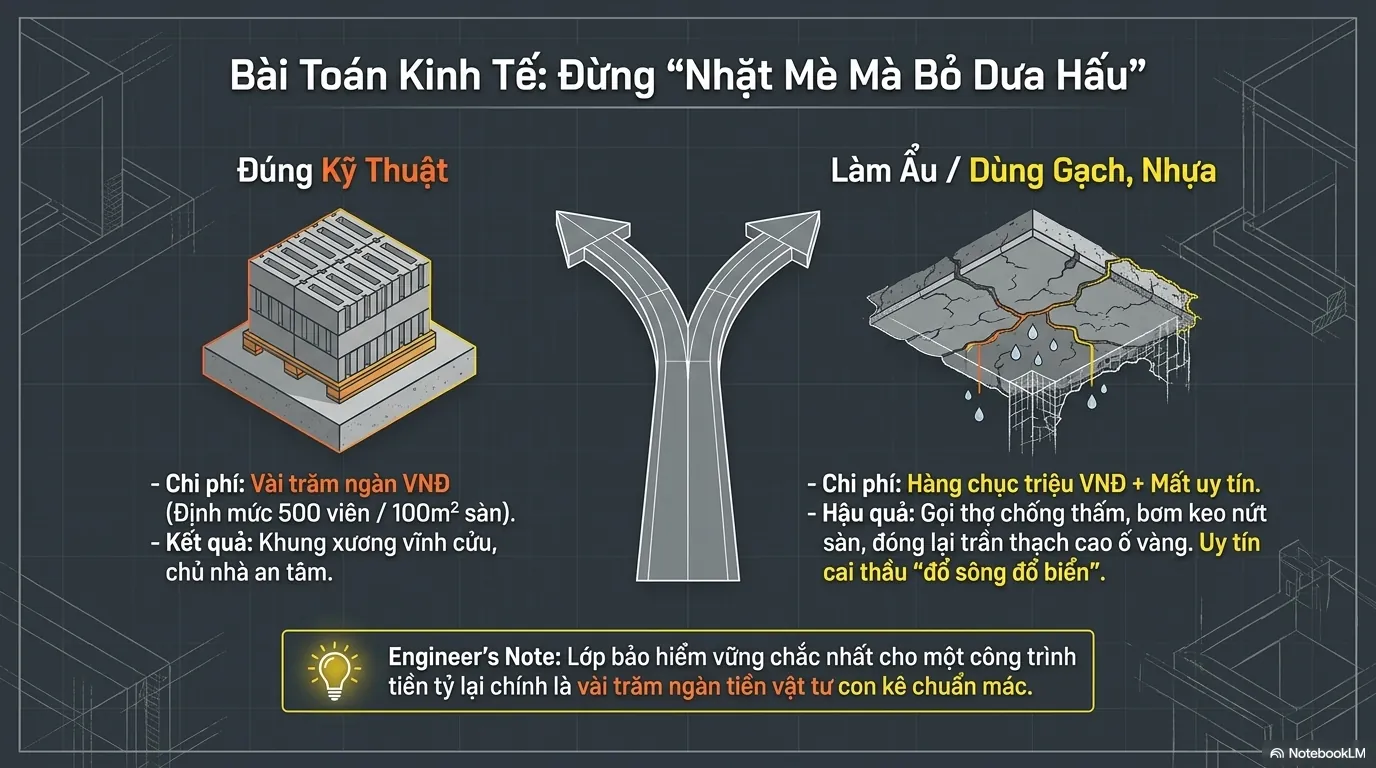 con kê bê tông quận 8 - bài toán kinh tế