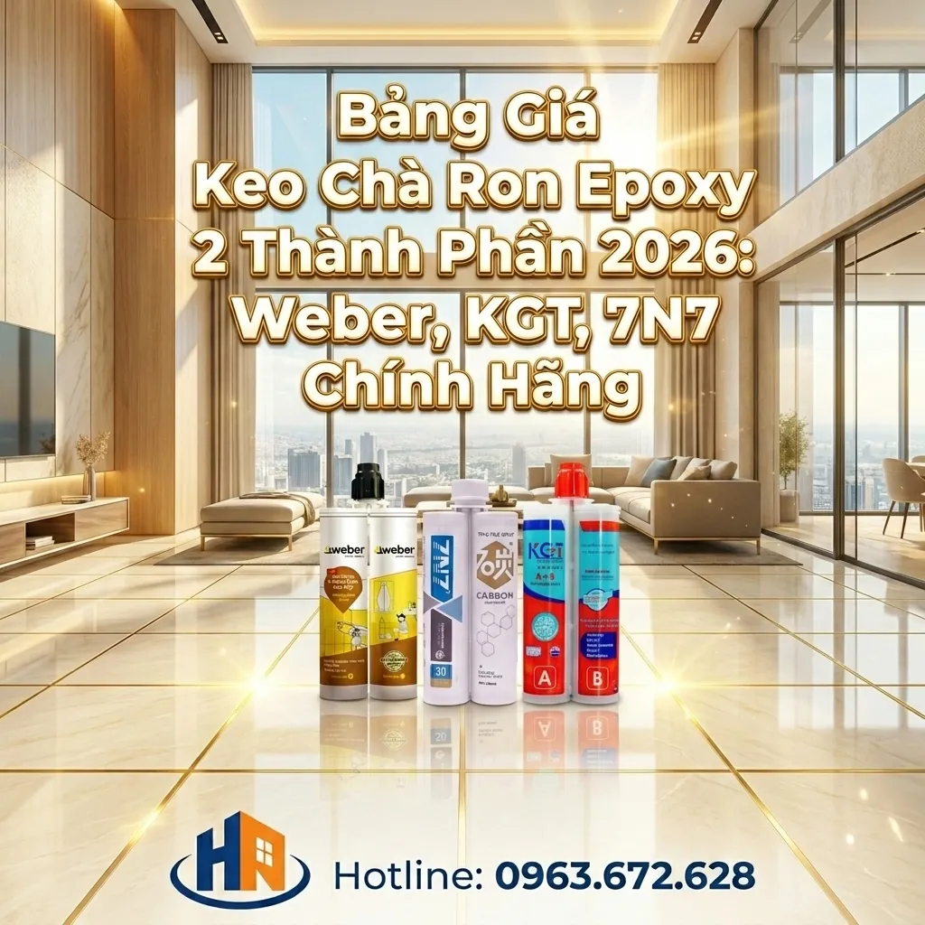 Bảng Báo Giá Keo Chà Ron Epoxy 2 Thành Phần