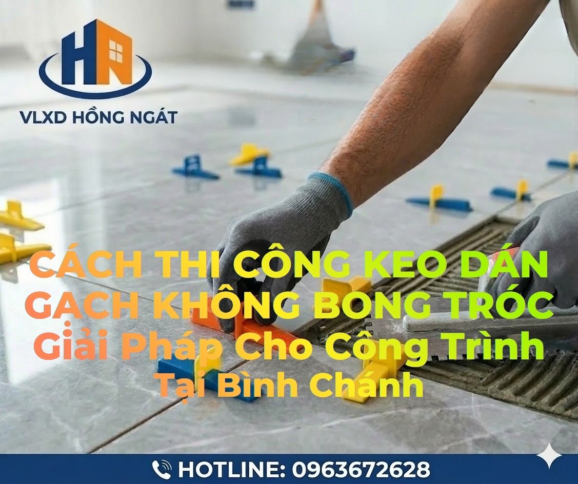Cách Thi Công Keo Dán Gạch
