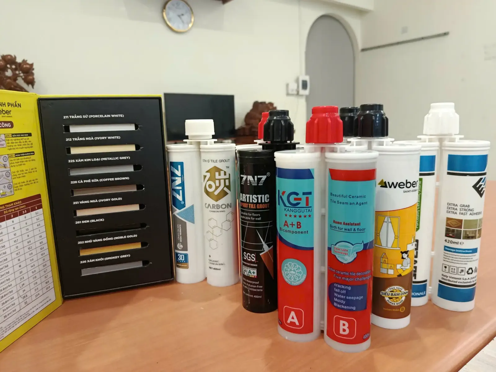 Keo Chà Ron Epoxy 2 Thành Phần
