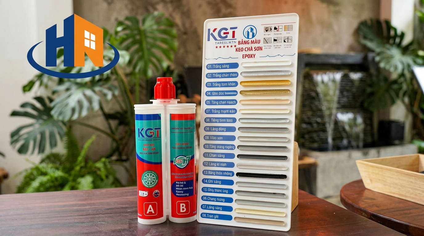 Bảng Màu Keo Chít Mạch KGT