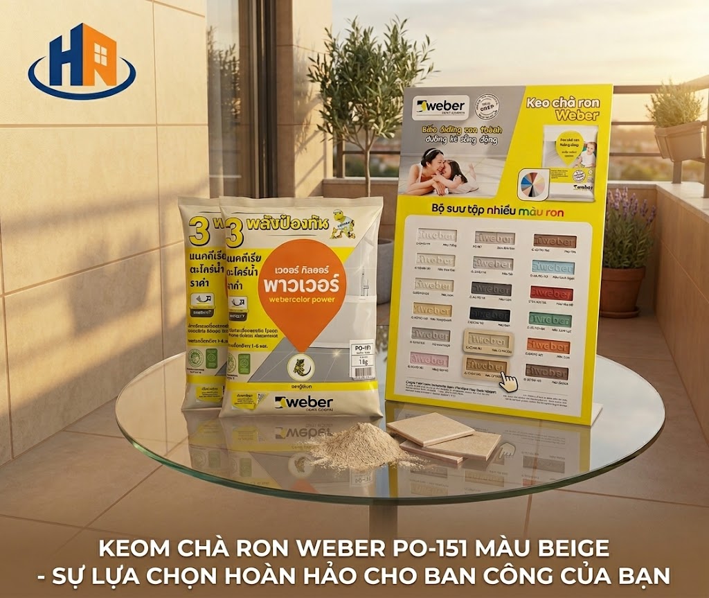 Bảng Màu Keo Chà Ron Po-151