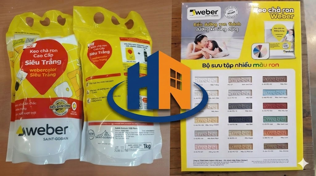 Bảng Màu Keo Chà Ron weber